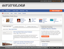 Tablet Screenshot of outleter.org